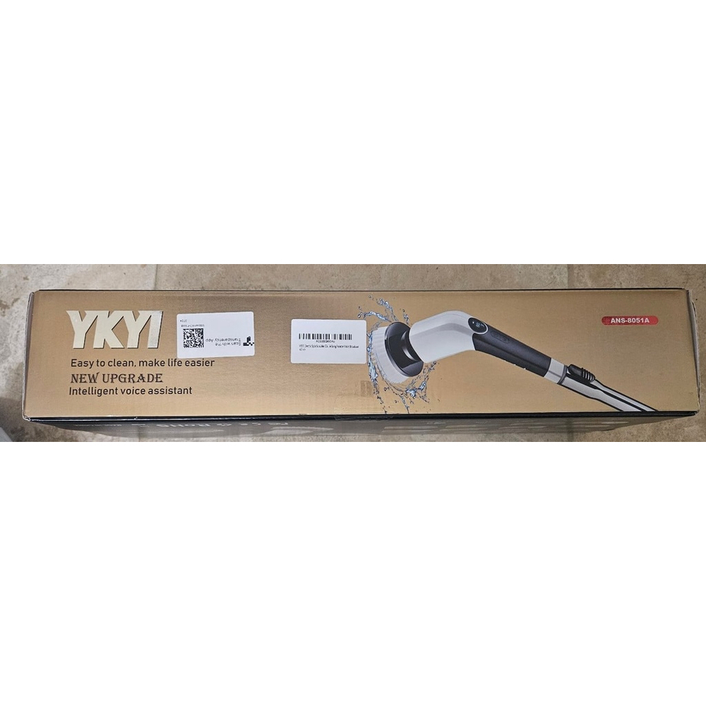 Electric Spin Scrubber, Cordless Cleaning Brush with 8 Replaceable Brush… - Picture 2 of 10